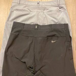 Nike tiger woods  vented golf pants lot men’s size 33x30
